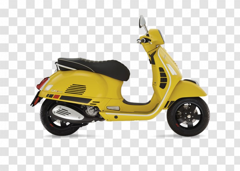 Piaggio Vespa GTS 300 Super Scooter Motorcycle - Sport Transparent PNG