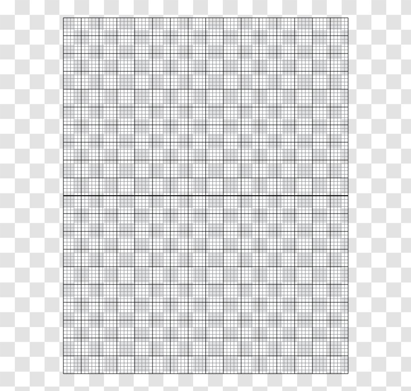 Paper Area Rectangle Pattern - Symmetry - A4paper Transparent PNG