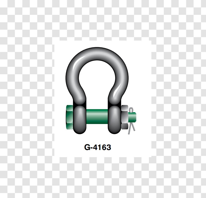 Shackle Working Load Limit Steel Lifting Equipment Screw - Forging Transparent PNG