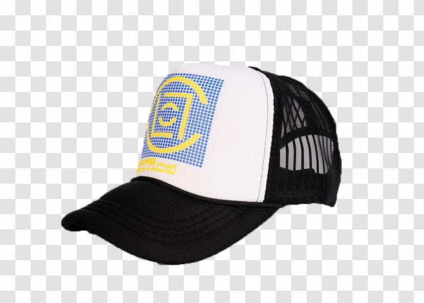 Trucker Hat Sombrero Baseball Cap - Black And White Transparent PNG