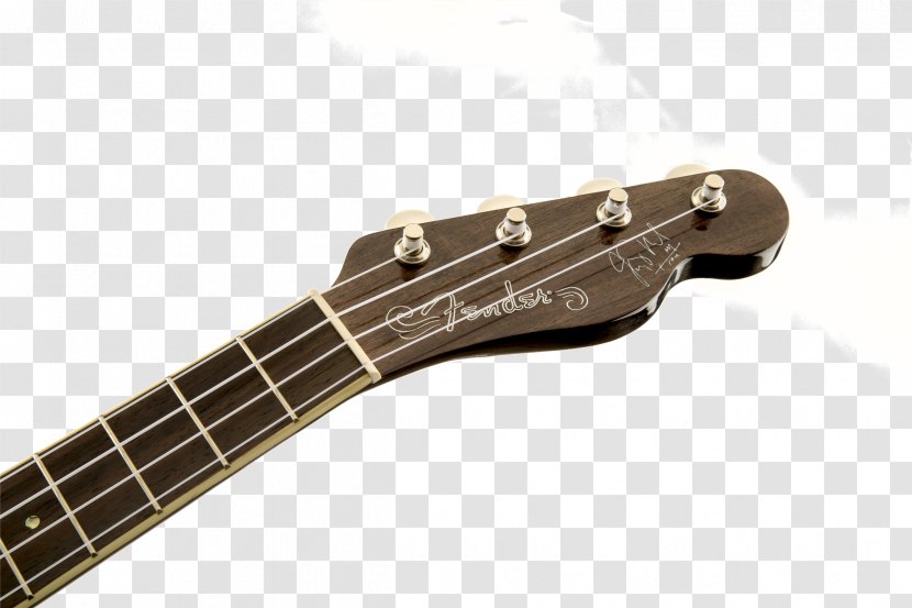 Bass Guitar Ukulele Fender Stratocaster Acoustic Electric - Tree - Rosewood Transparent PNG