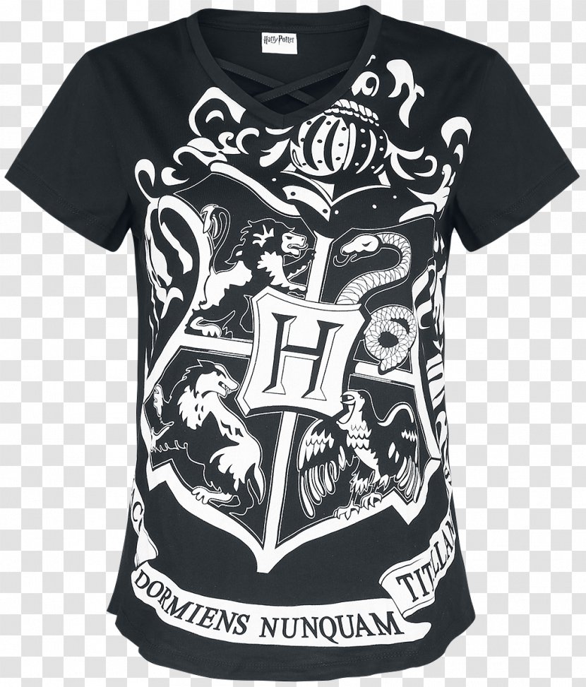Harry Potter (Literary Series) T-shirt Hogwarts School Of Witchcraft And Wizardry Gryffindor - Top Transparent PNG