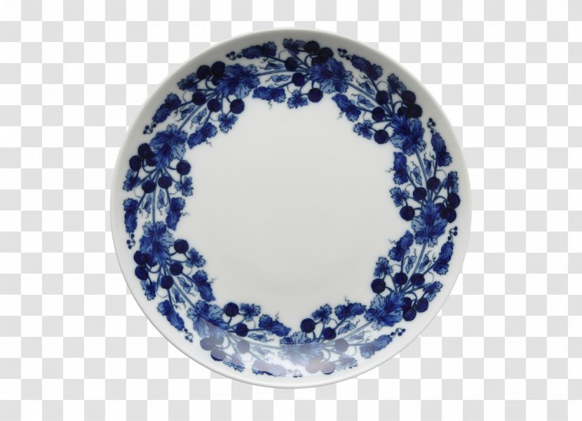 Doccia Porcelain Plate Richard Ginori PIATTO PIANO DESSERT BABELE BLU VENEZIA Tableware - Dessert Plates Transparent PNG