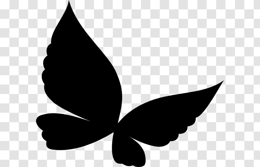Butterfly Clip Art - Monochrome Photography Transparent PNG