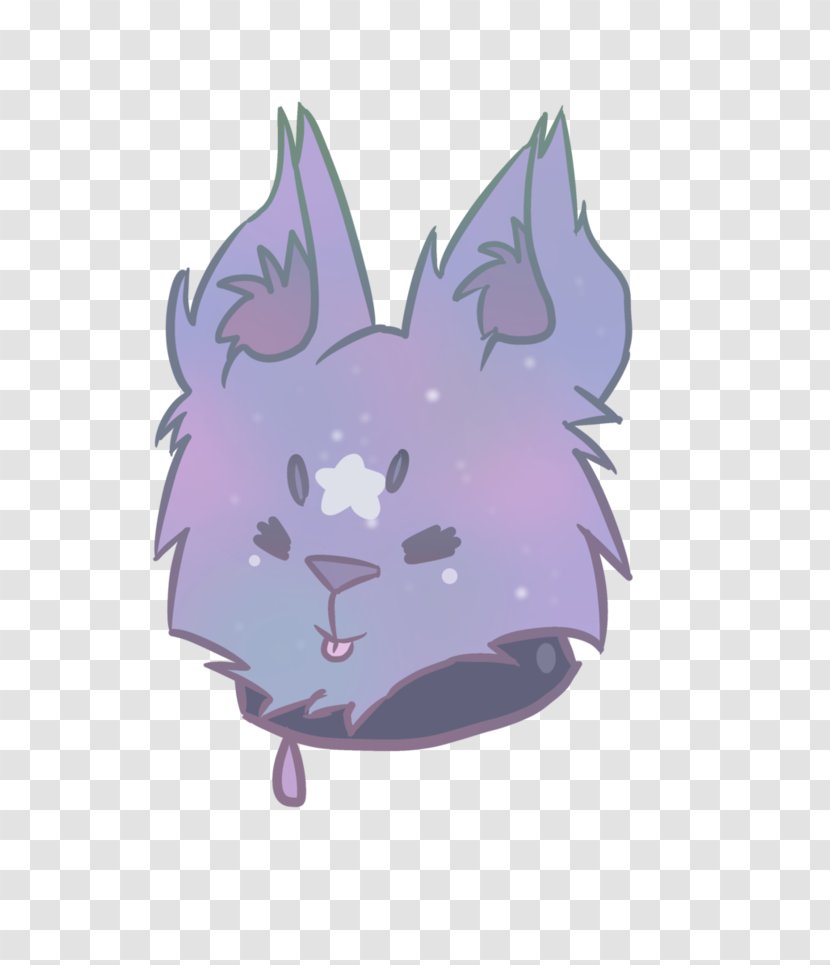 Whiskers Cat Dog Canidae - Purple Transparent PNG
