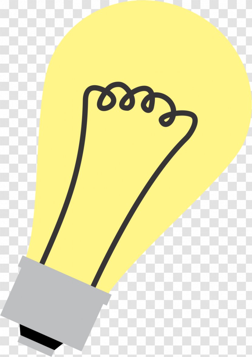 Incandescent Light Bulb Clip Art Lamp Vector Graphics - Finger Transparent PNG