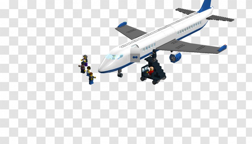Airplane Airliner Aircraft Lego City The Group - Aviation - Passenger Transparent PNG