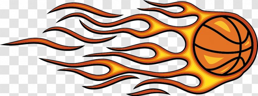 Basketball Flaming Clip Art - Flame Transparent PNG