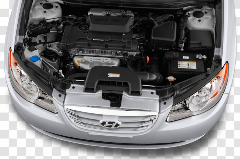 2010 Hyundai Elantra Motor Company Bumper Compact Car - Vehicle Registration Plate Transparent PNG