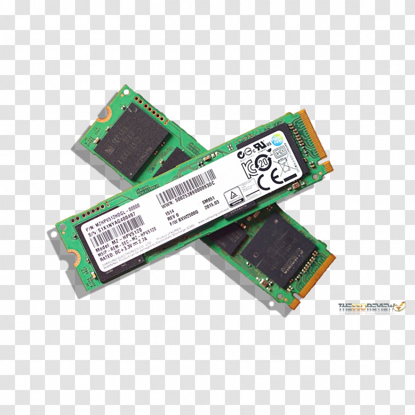 RAM Solid-state Drive Flash Memory PCI Express Hard Drives - Samsung Windows Build Transparent PNG
