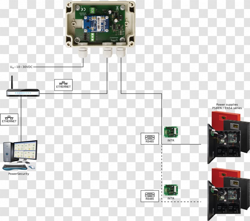 RS-485 Interface USB Network Cards & Adapters Bus - Electronics Transparent PNG