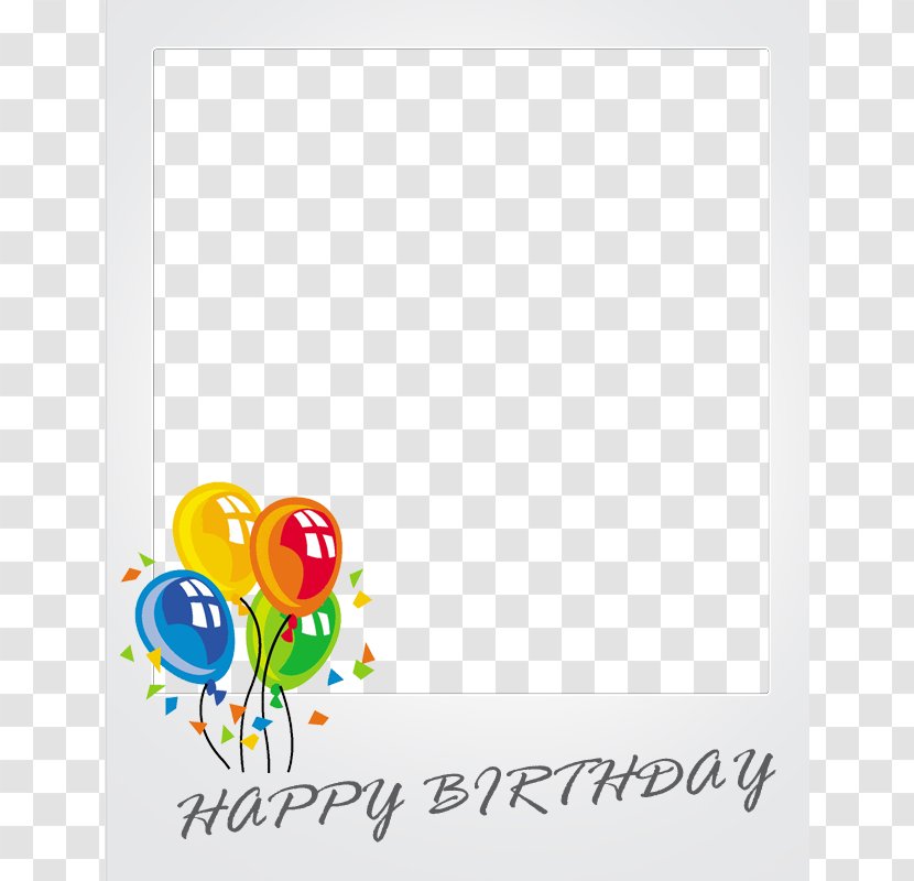 Balloon Birthday Stock Photography Clip Art - Logo - Free Frames Transparent PNG