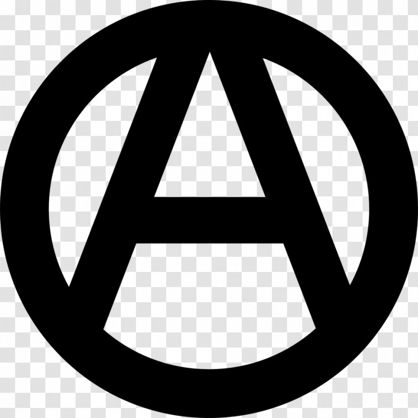 Anarchy Anarchism Clip Art - Black And White - Discrimination Transparent PNG