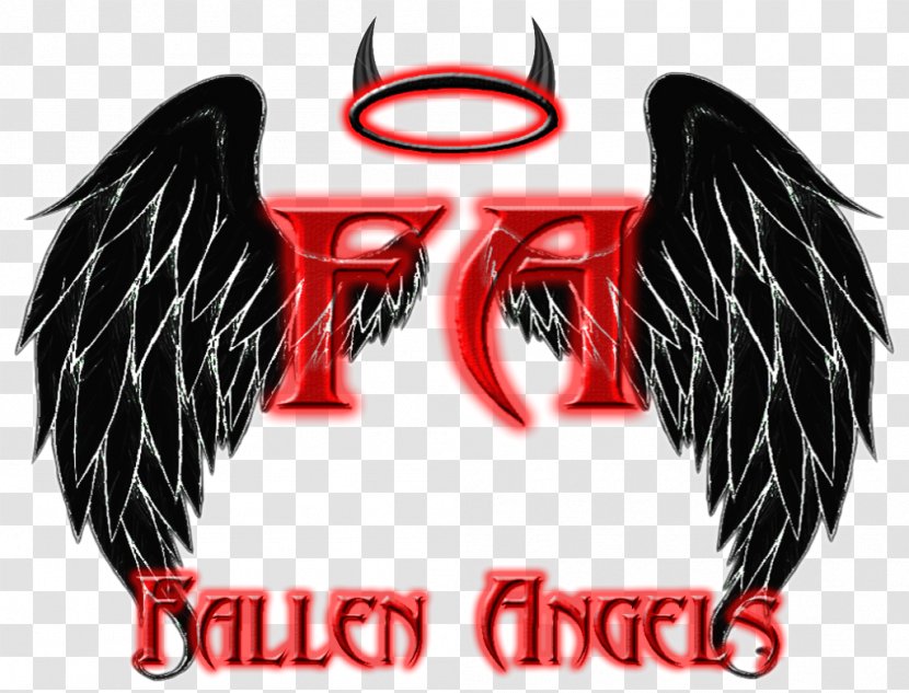 Logo Fallen Angel - Red - Angels Transparent PNG