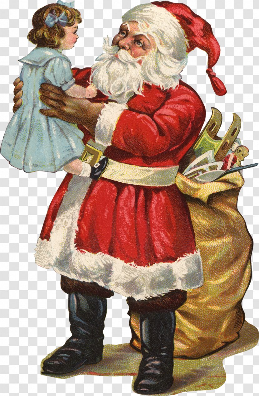 Santa Claus Ded Moroz Christmas Card Gift Transparent PNG