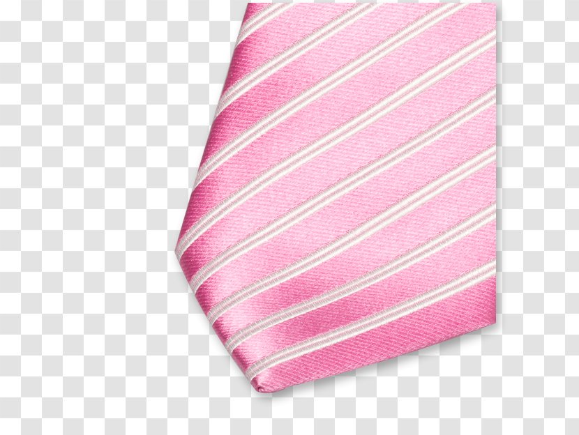 Necktie Stripe Silk White Suit - Magenta Transparent PNG