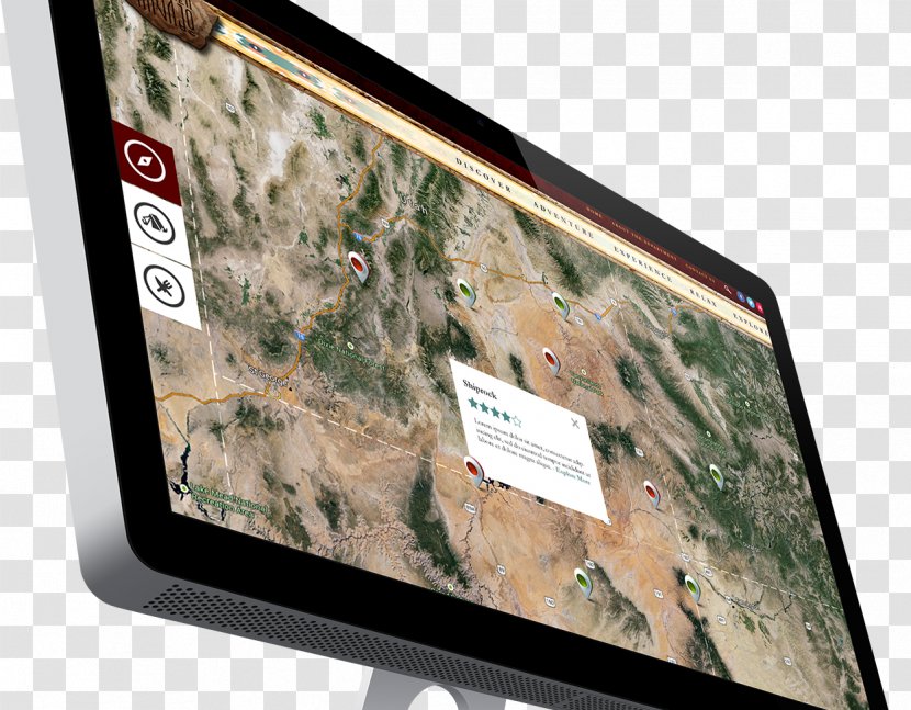 Map Geographic Information System Data And Esri Smartphone - Screen Transparent PNG