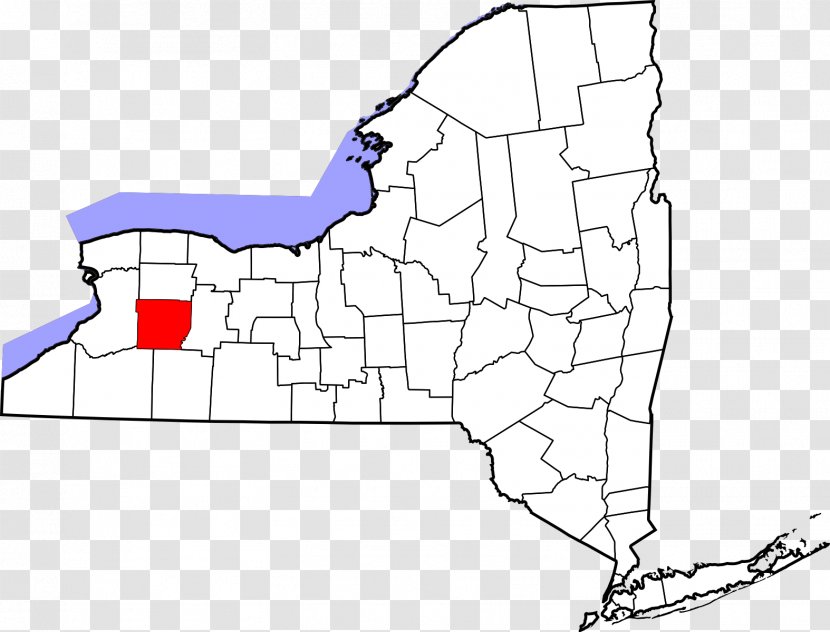 Schenectady Livingston County, New York Wyoming County Rockland Columbia - Map Transparent PNG