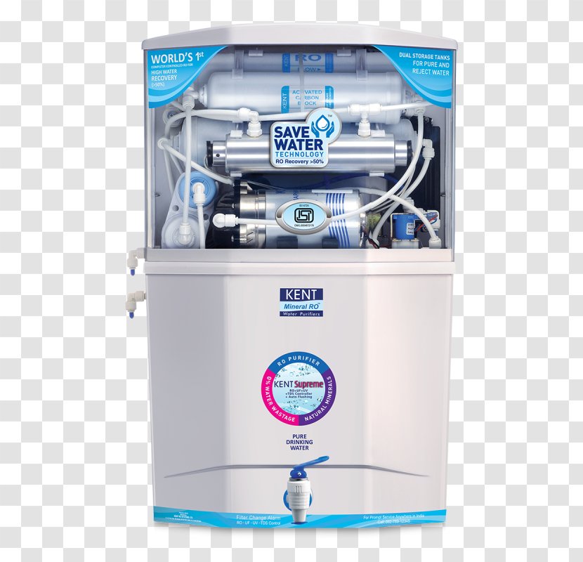 Reverse Osmosis Water Purification Kent RO Systems Total Dissolved Solids Eureka Forbes - Business Transparent PNG
