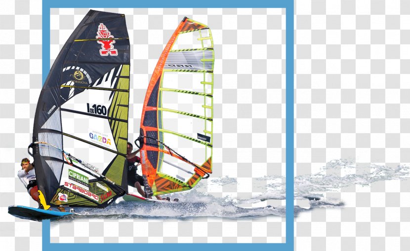 Windsurfing Dinghy Sailing Surfboard - Wind - Sail Transparent PNG