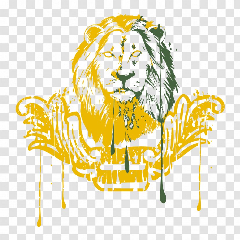 Lion Watercolor Painting Drawing Illustration - Illustrator Transparent PNG