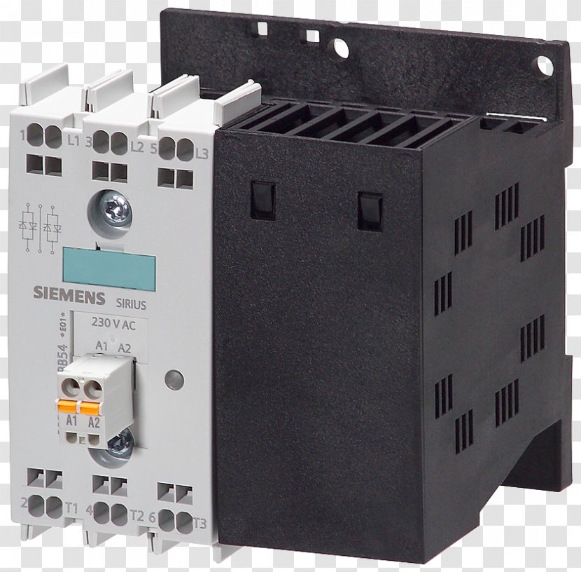Circuit Breaker Solid-state Electronics Siemens Relay - Solidstate - Engine Transparent PNG