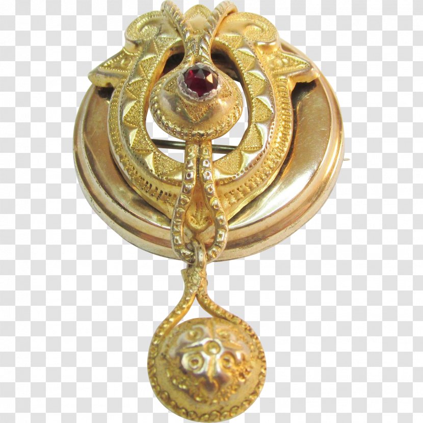 Jewellery Brooch Charms & Pendants Gold Ruby - Pendant Transparent PNG