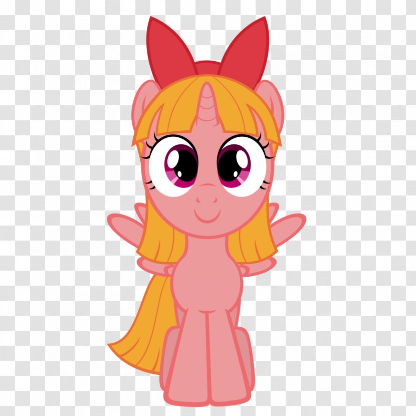 Pony Pinkie Pie Rainbow Dash Blossom, Bubbles, And Buttercup Cartoon Network - Blossom Powerpuff Transparent PNG