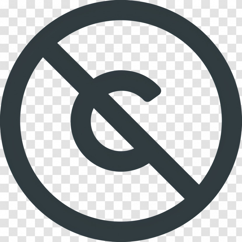 No Copyright Icon - Copyright-Free Logo Design Transparent PNG