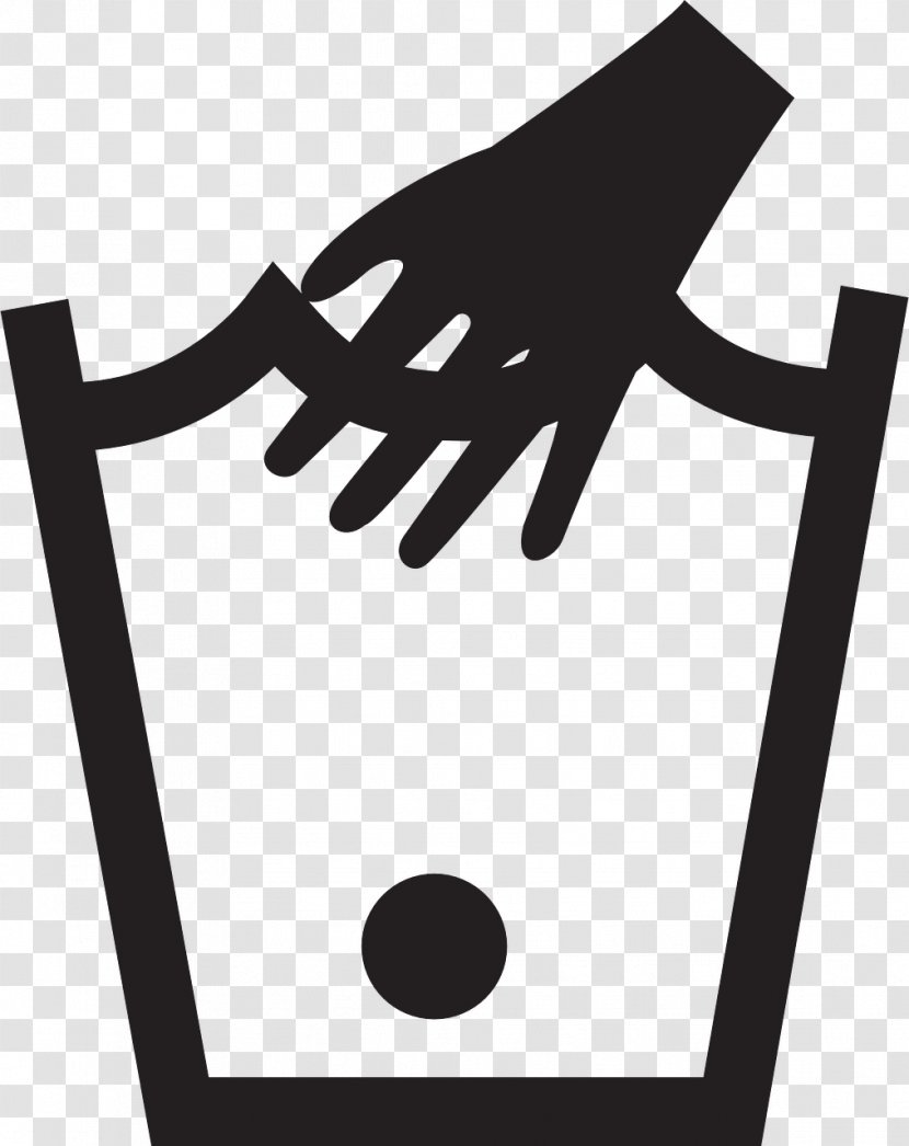 Laundry Symbol Hand Washing Transparent PNG
