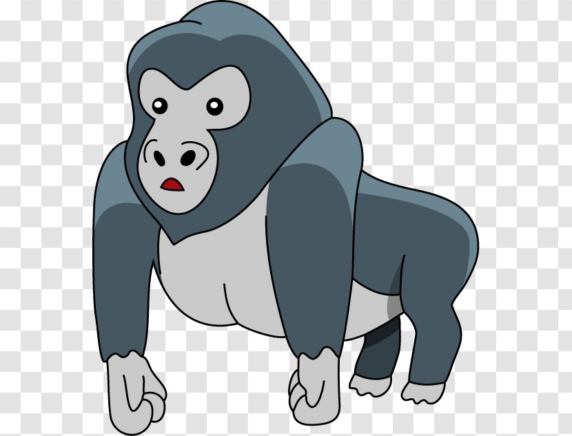 Gorilla Ape Clip Art - Carnivoran - Photos Free Transparent PNG