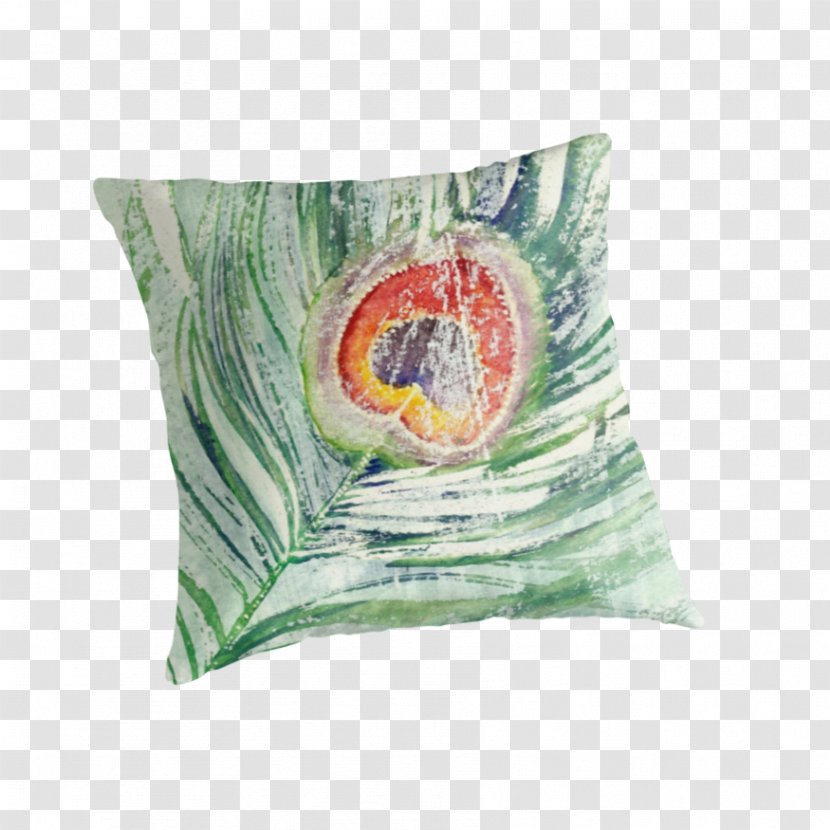 Throw Pillows Cushion - Pillow - Feather Watercolor Transparent PNG