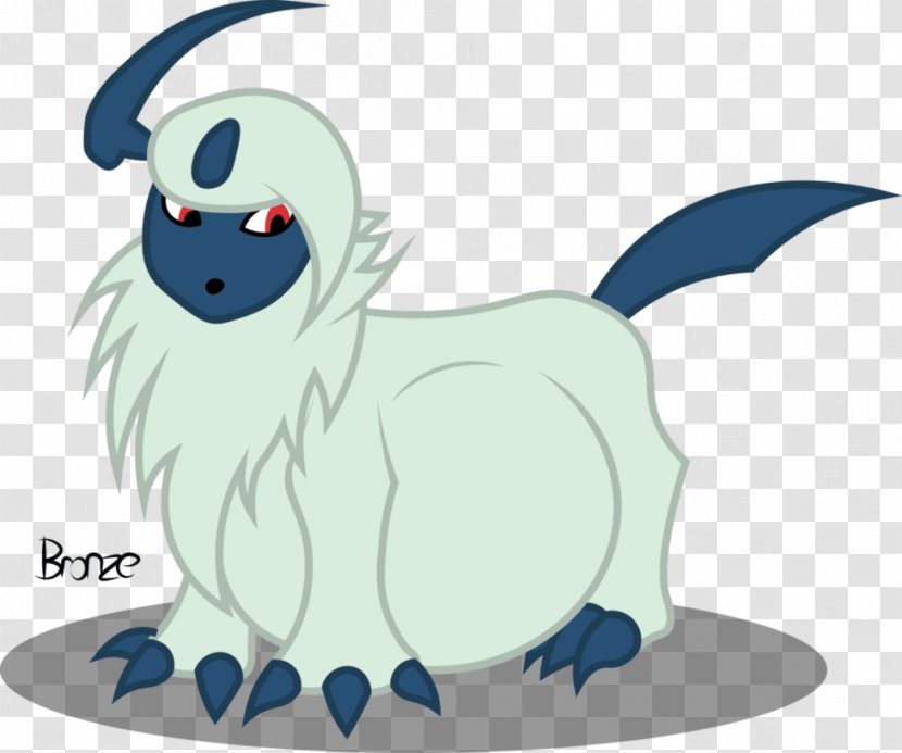 Absol Horse Pony Cat Art - Work Of - Vector Transparent PNG