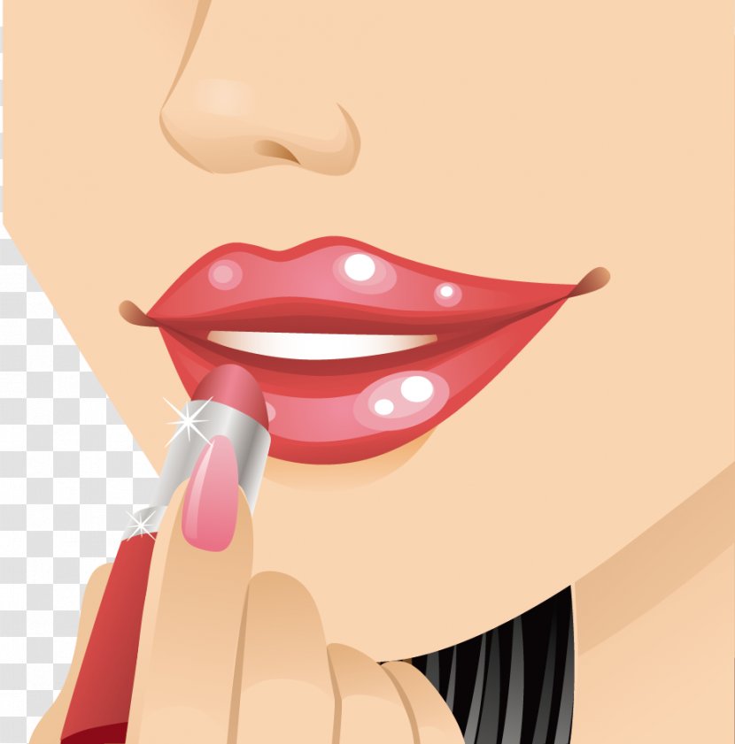 Cosmetics Make-up Artist Eye Shadow Avon Products Clip Art - Brush - Lipstick Transparent PNG