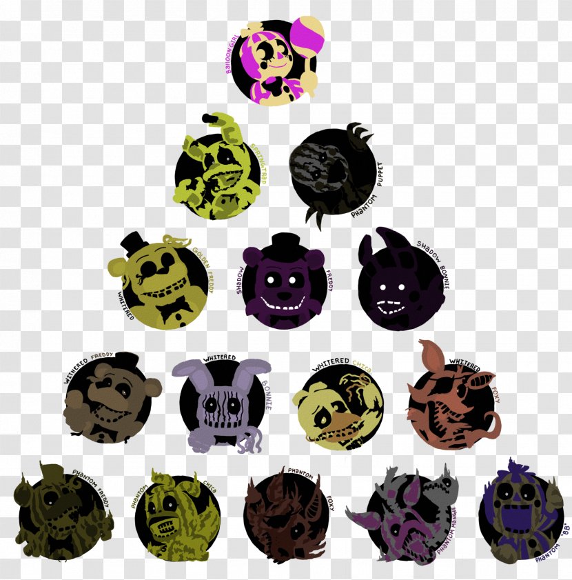 Five Nights At Freddy's 4 Poster Advertising Computer Icons - Purple - Design Transparent PNG