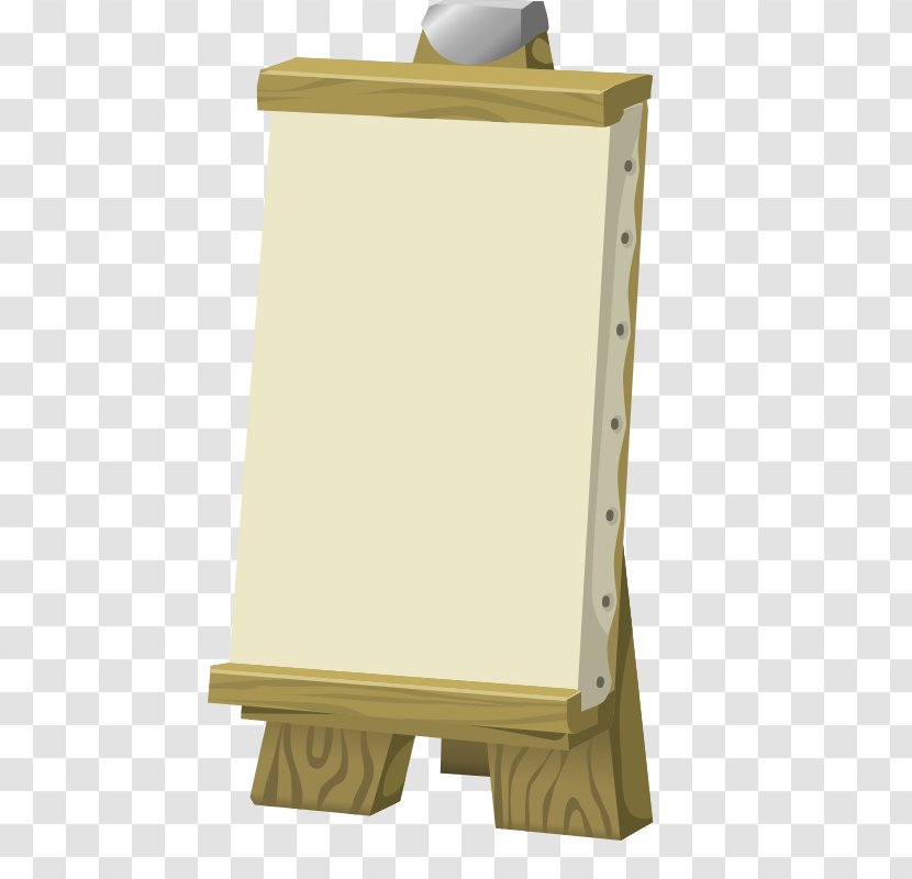 Easel Clip Art - Table - Easle Cliparts Transparent PNG