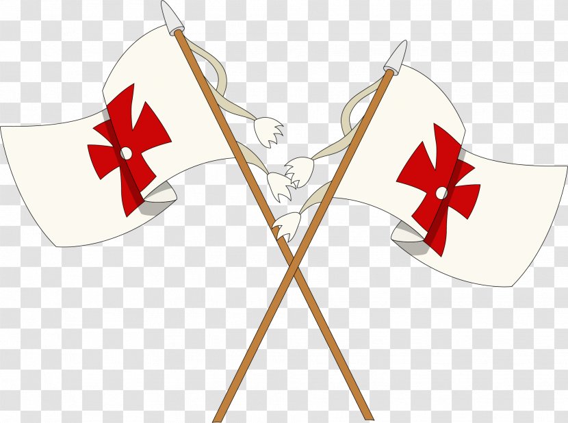 White Flag - Capitulation - Vector Painted Small Transparent PNG