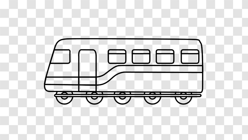 Train Drawing Goods Wagon Painting - Motor Vehicle Transparent PNG