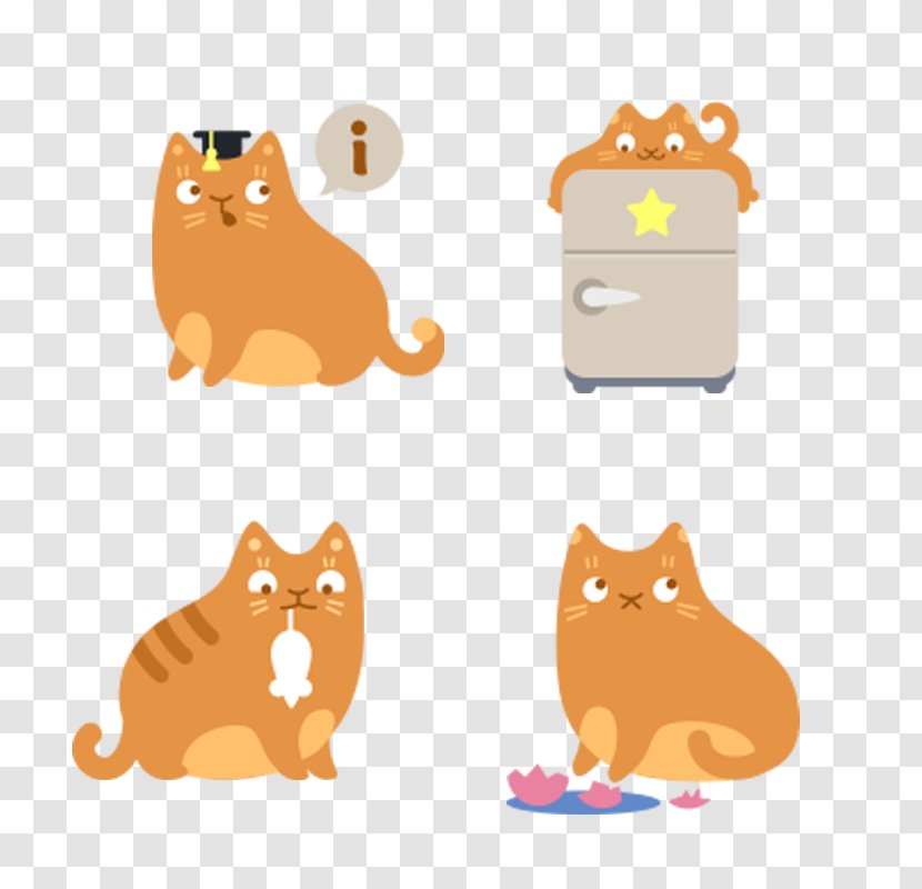 Cat Computer Mouse - Tail - Cartoon Transparent PNG