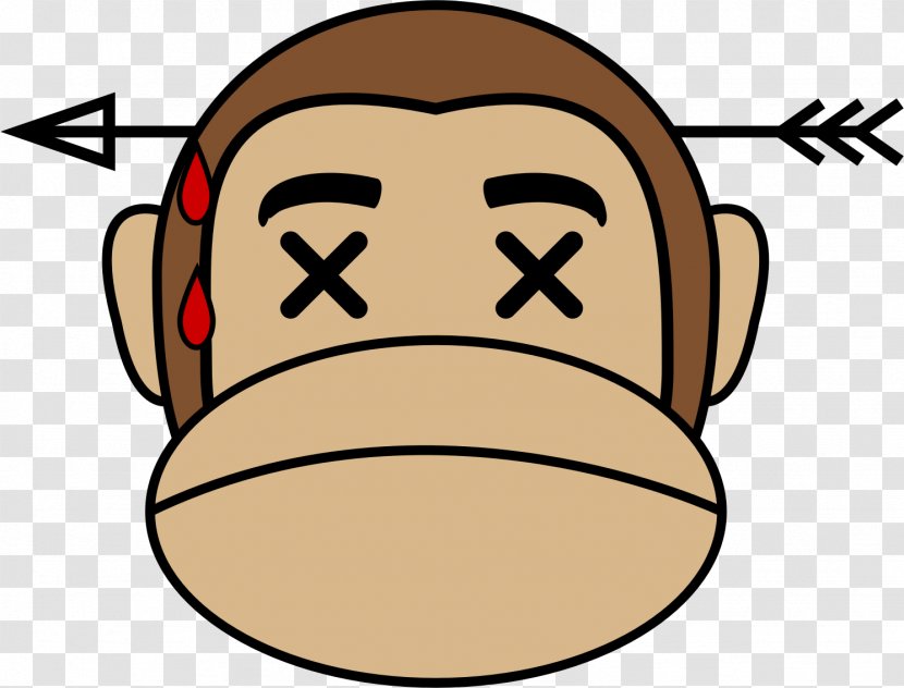 Ape Emoji Monkey Clip Art - Hand - Sleeping Cliparts Transparent PNG