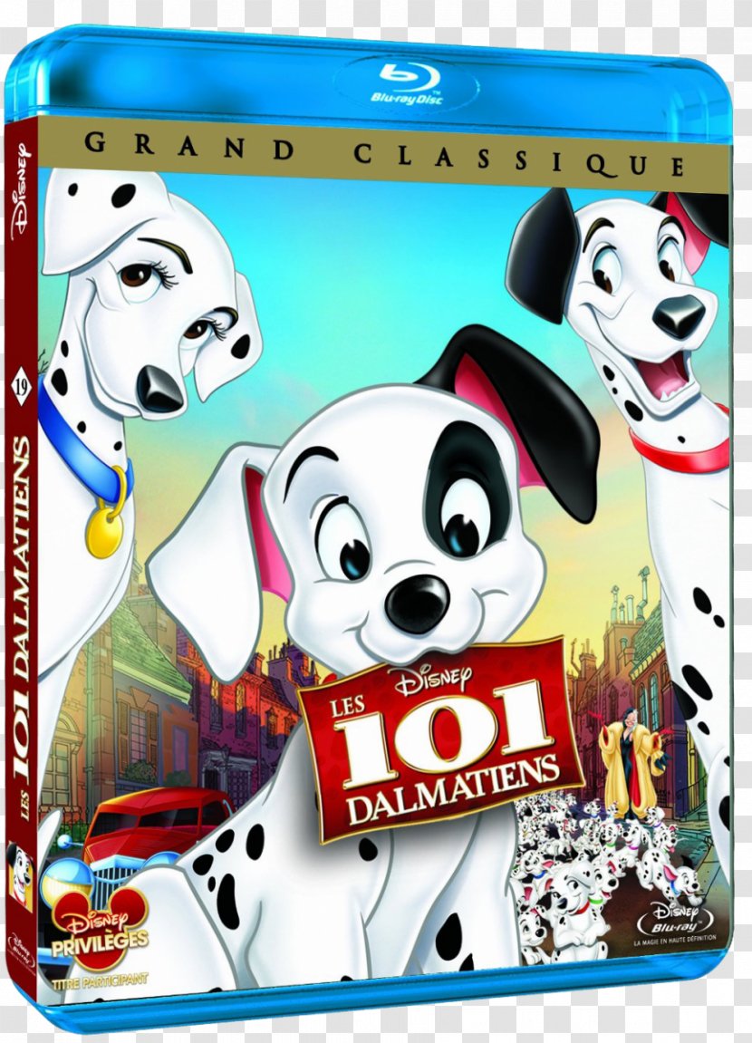 Dalmatian Dog Blu-ray Disc DVD Univers Disney Non-sporting Group - Wolfgang Reitherman - Dvd Transparent PNG