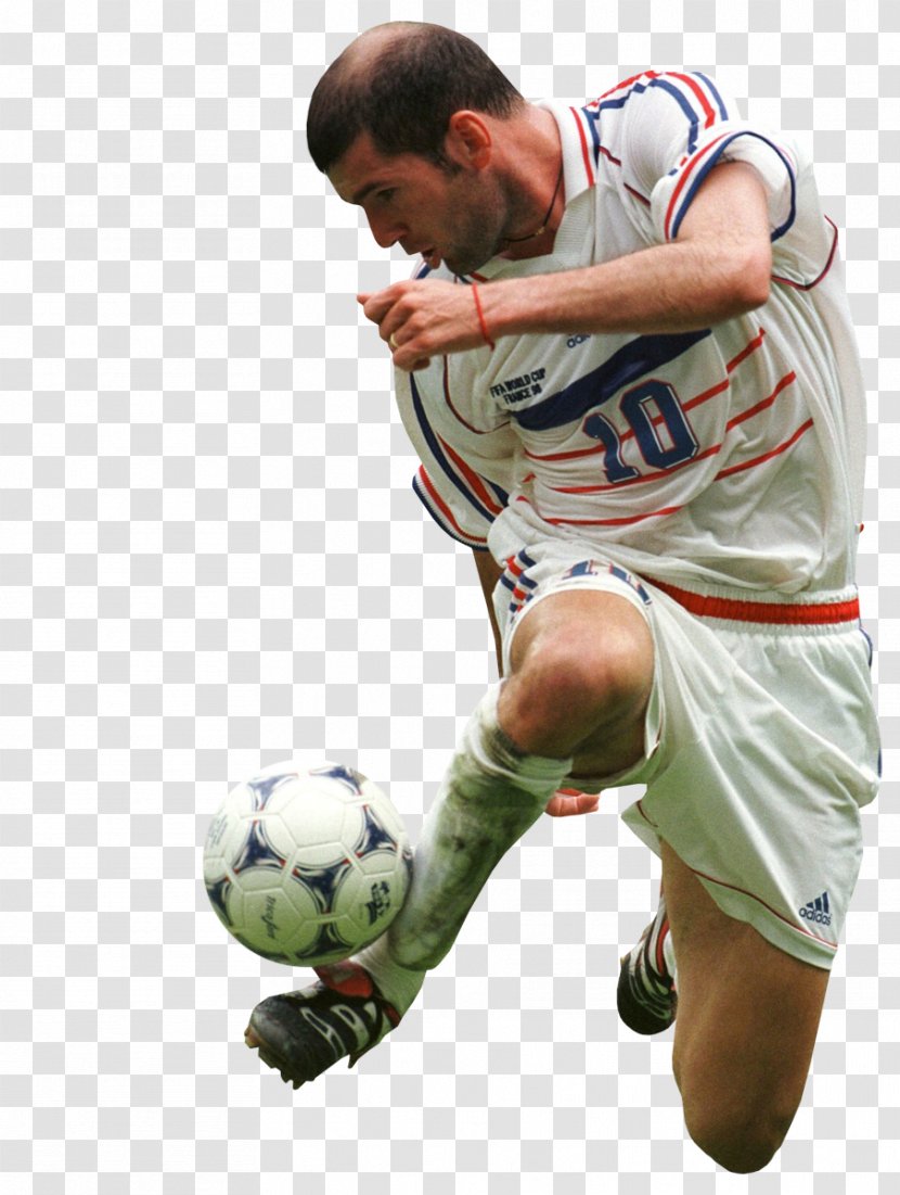 Zinedine Zidane 1998 FIFA World Cup France National Football Team Real Madrid C.F. Player - Sports Equipment Transparent PNG