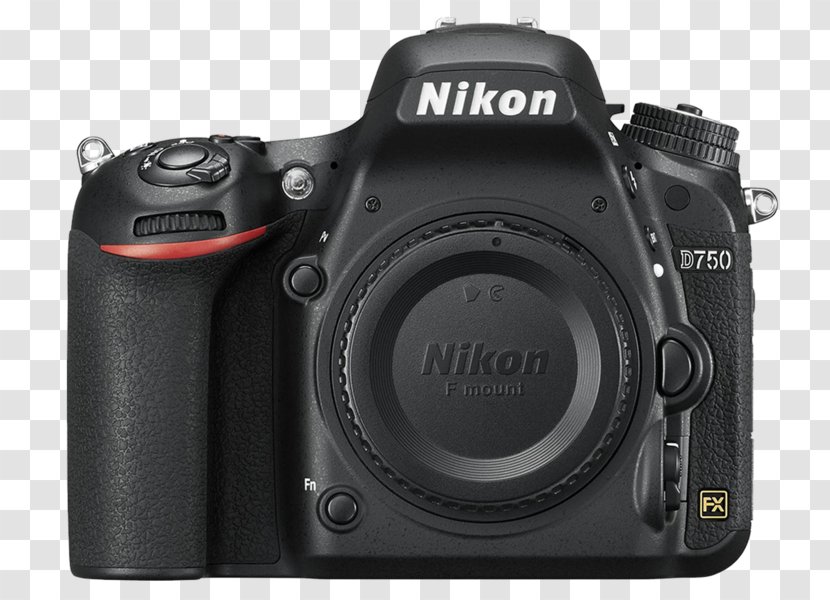 Full-frame Digital SLR Nikon D750 FX-Format Camera Body Pakistan - Single Lens Reflex Transparent PNG