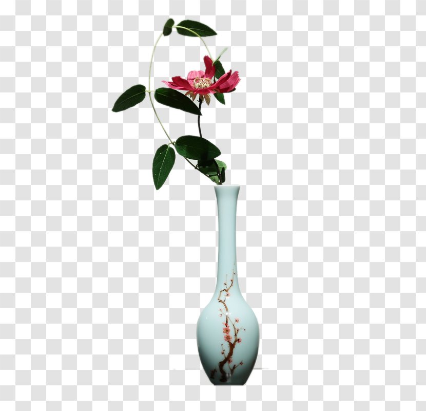 Vase Flowerpot Ceramic Cup Jingdezhen Porcelain - Flower - Small Transparent PNG