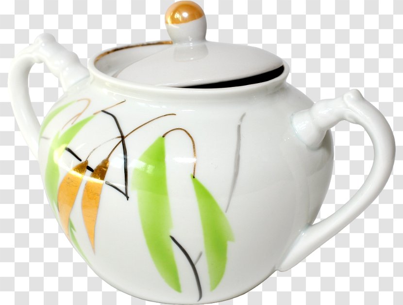 Kettle Porcelain Lid Teapot Mug Transparent PNG