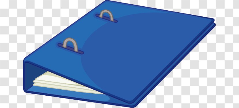 Directory Computer File - Document - Vector Blue Folder Pattern Books Transparent PNG