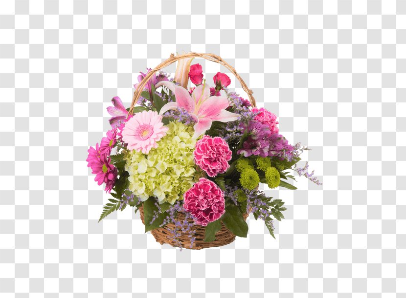 Flower Bouquet Royer's Flowers & Gifts Basket Garden Roses - Arrangement - Blush Floral Transparent PNG