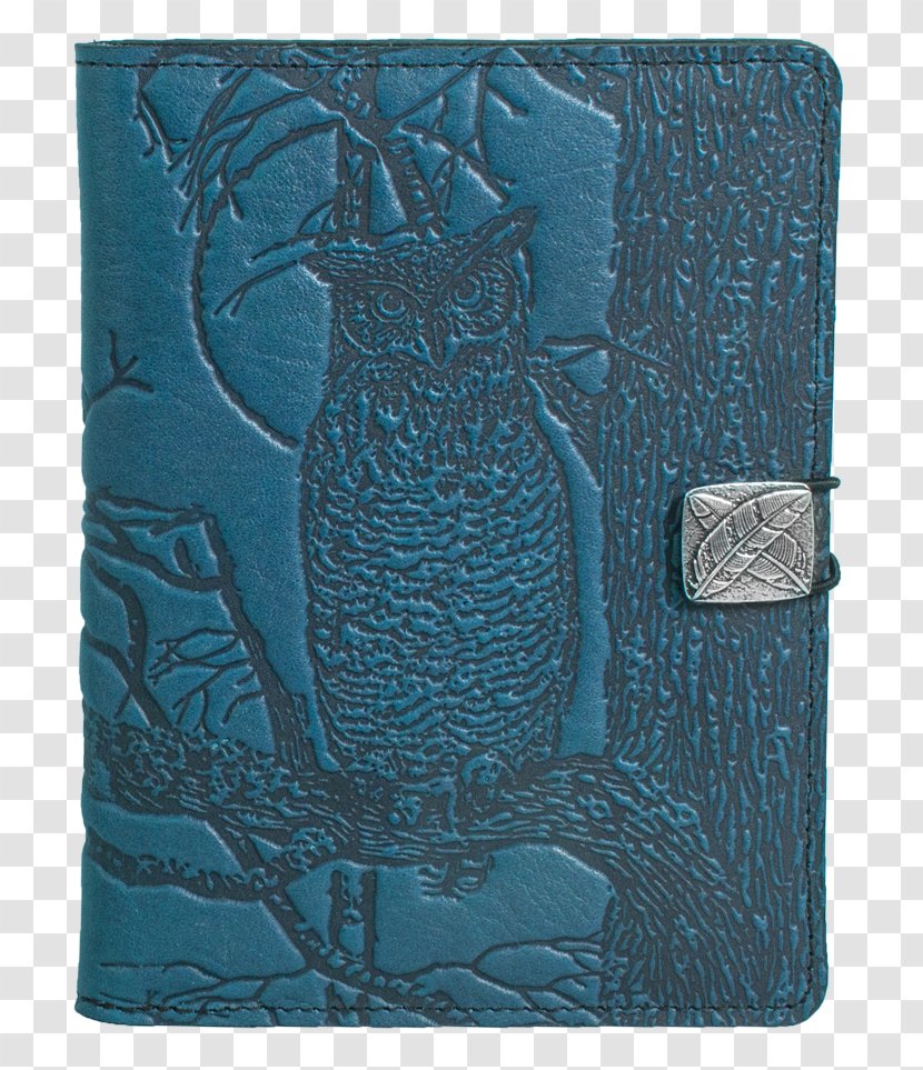 Turquoise Rectangle - Leather Cover Transparent PNG