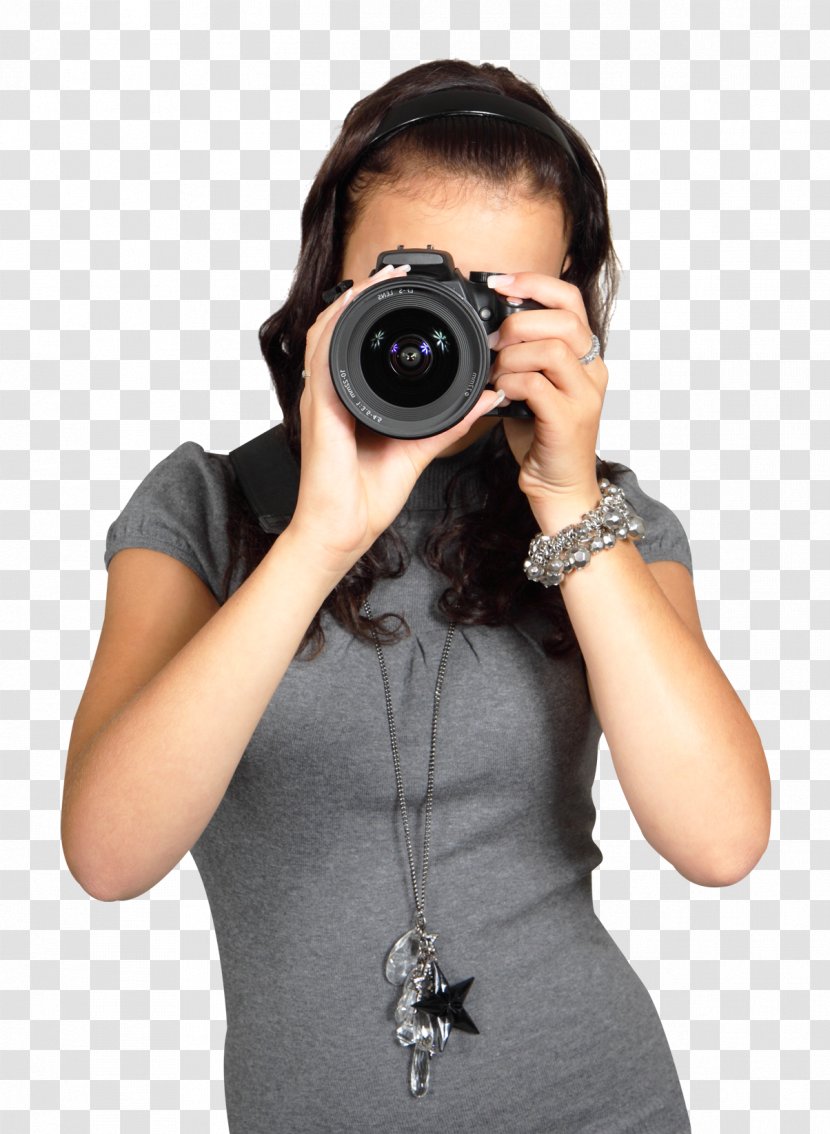 Sept-xceles Car Camera Photography - Tree - Young Woman With Digital Photo Transparent PNG