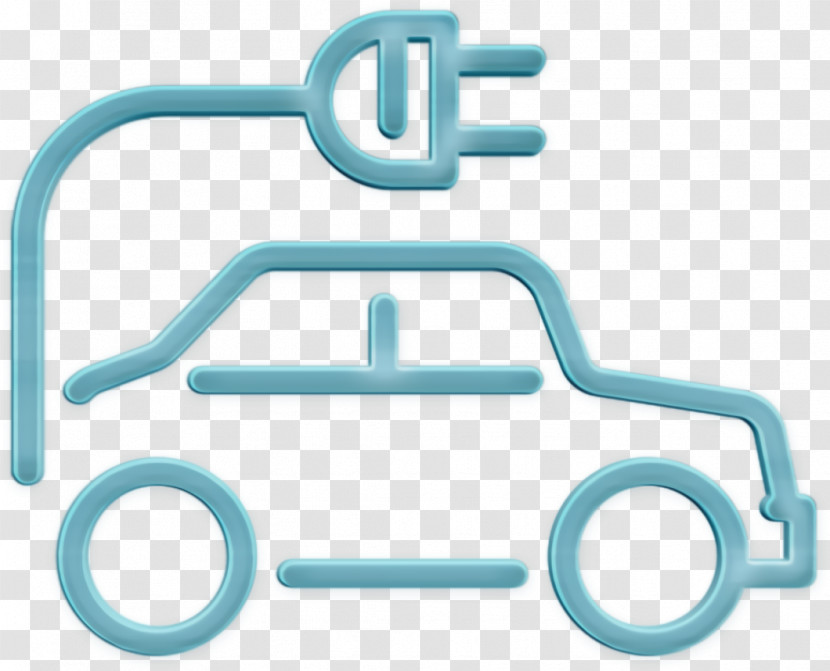 Plug Icon Electric Car Icon Ecology Line Craft Icon Transparent PNG